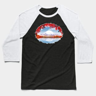 Mount Fuji - Kawaguchiko - Japan Baseball T-Shirt